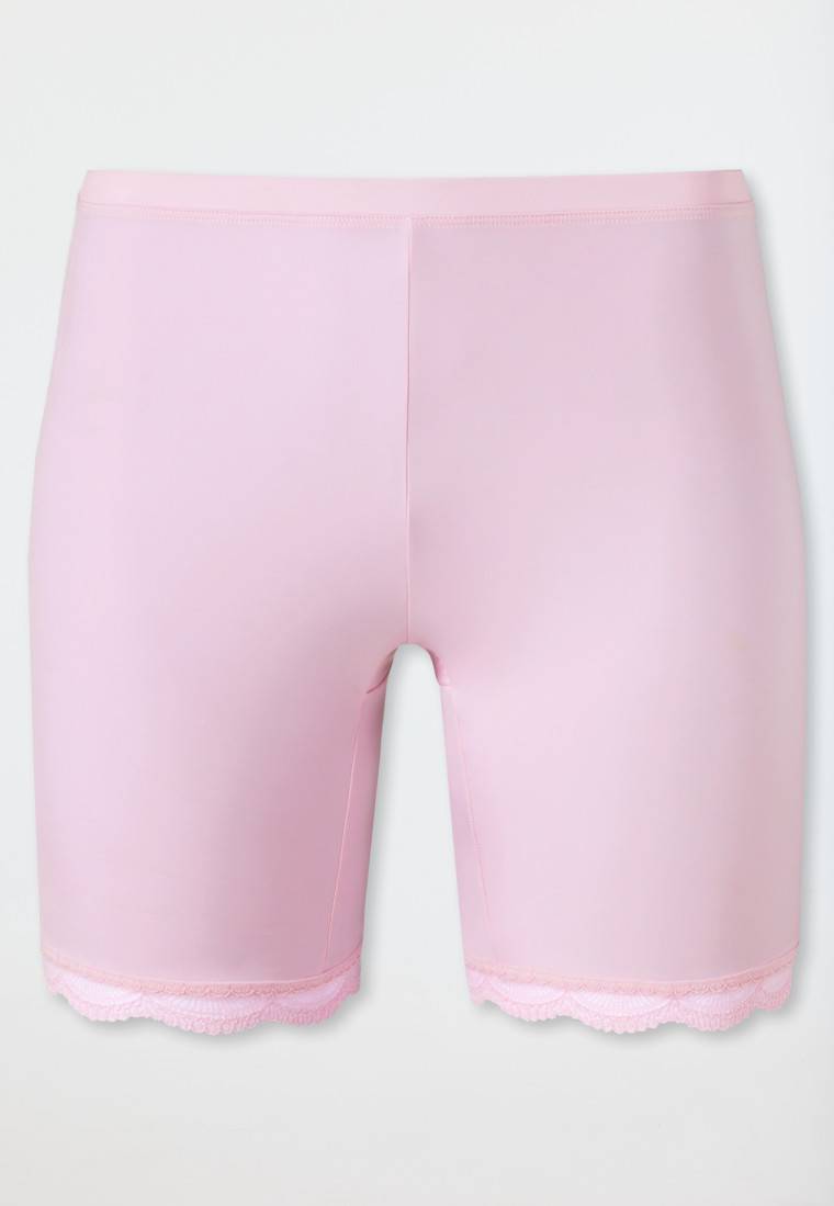 Schiesser Biker-Shorts Microfaser Spitze flieder - Biker Story Rabatt