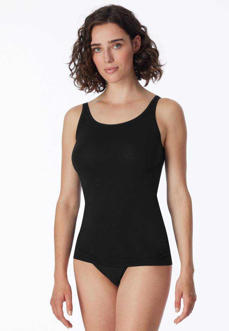 Schiesser Top 2er-Pack Organic Cotton schwarz - 95/5 Flash Sale