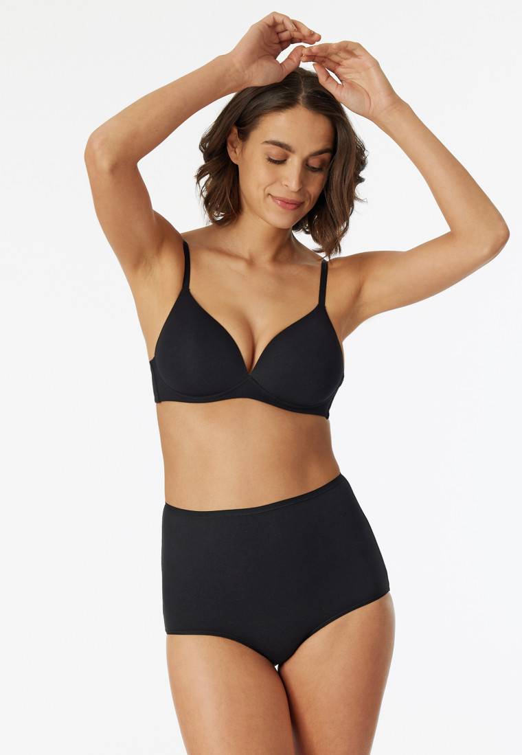 Schiesser Maxislips 2er-Pack Organic Cotton schwarz - 95/5 Bis zu 55% Rabatt