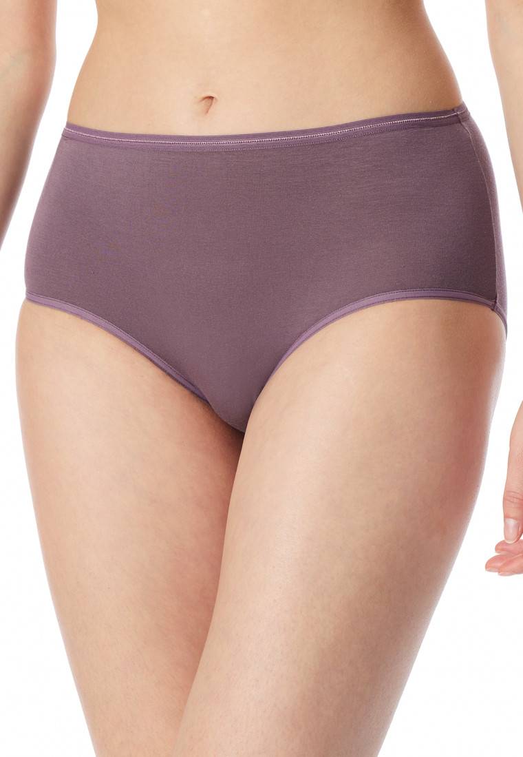Schiesser Midi-Slips 2er-Pack dunkelblau/malve - Modal Essentials Discount Store für neue Produkte