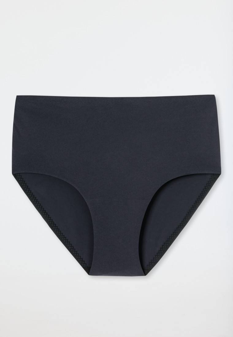 Schiesser Maxi-Slip Microfaser schwarz - Invisible Soft Fabrikladen