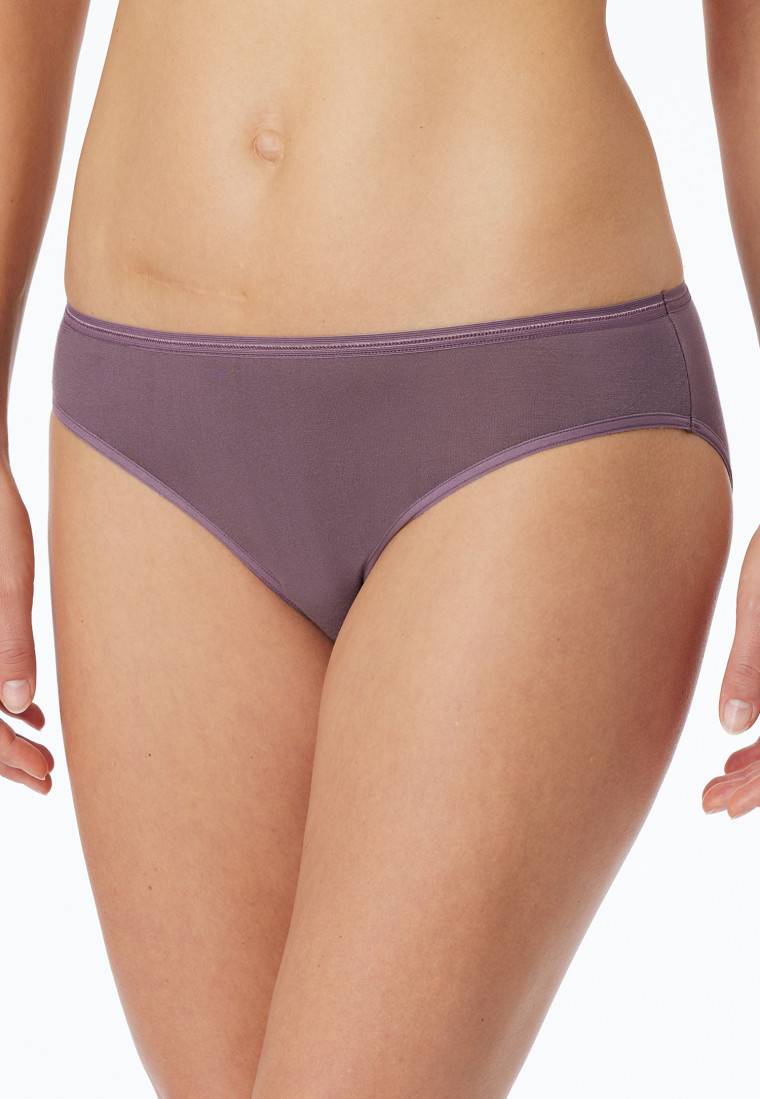 Schiesser Tai-Slips 2er-Pack dunkelblau/malve - Modal Essentials Black Friday Preise