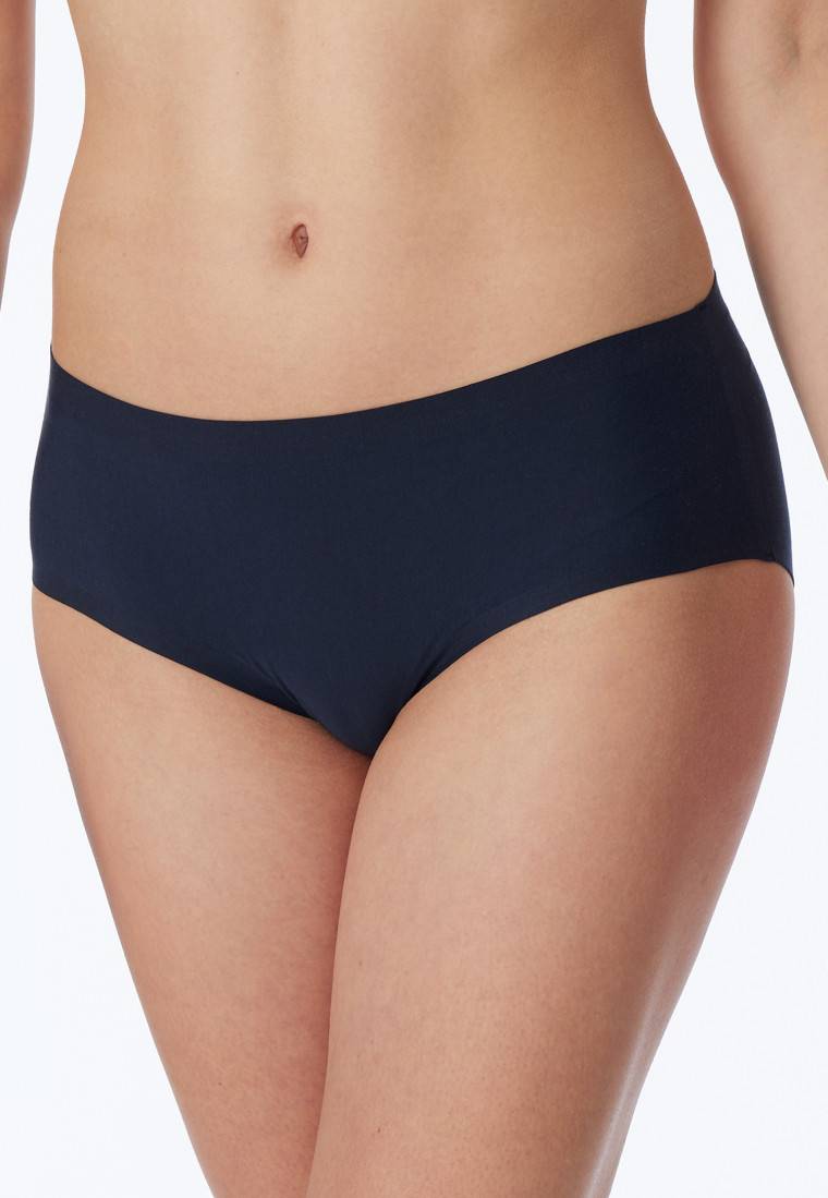 Schiesser Panty nahtlos nachtblau - Invisible Cotton 2025