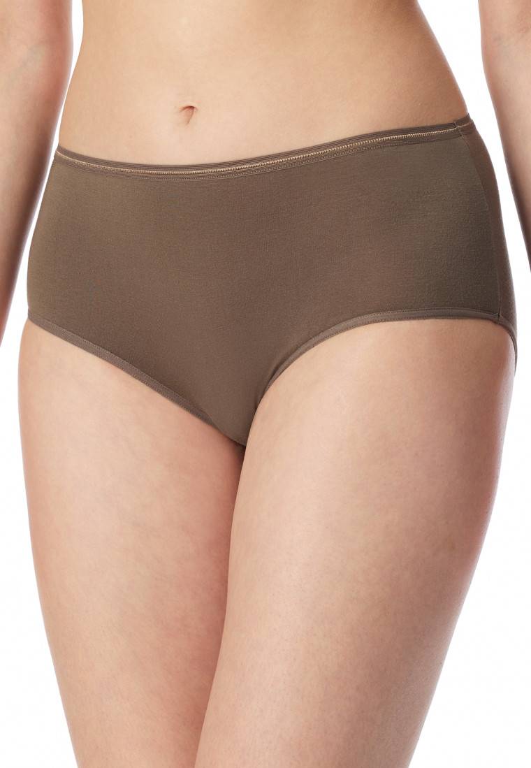 Schiesser Midi-Slips 2er-Pack beige/ taupe - Modal Essentials Angebote