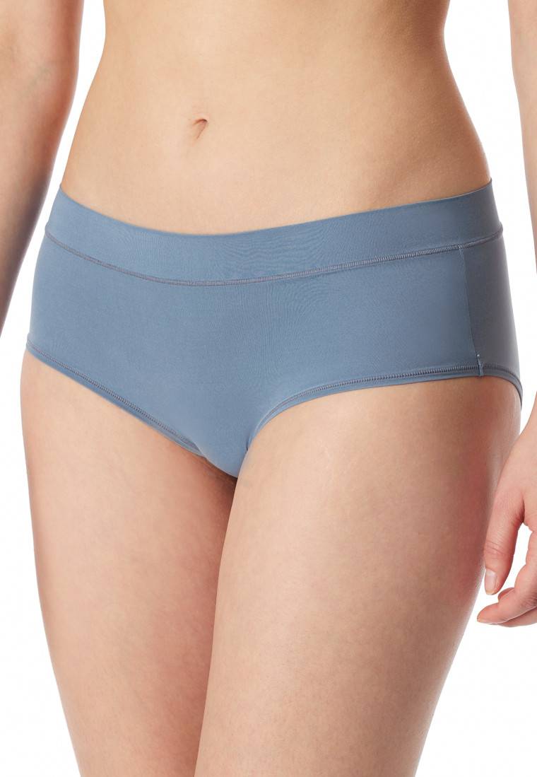 Schiesser Panty blaugrau - Unique Micro Schlussverkauf
