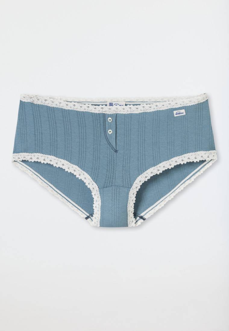 Schiesser Micro Pants blaugrau - Revival Agathe Blitzverkäufe