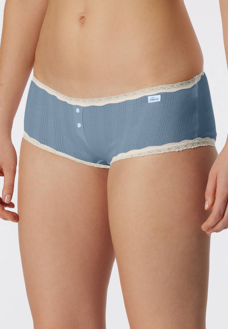 Schiesser Micro Pants blaugrau - Revival Agathe Blitzverkäufe