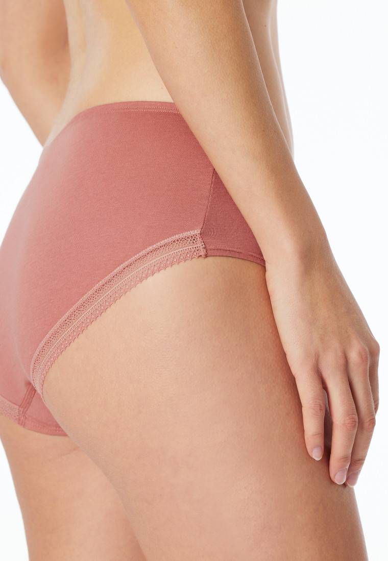 Schiesser Pantys 2er-Pack beige/siena - Cotton Lace Großer Ausverkauf
