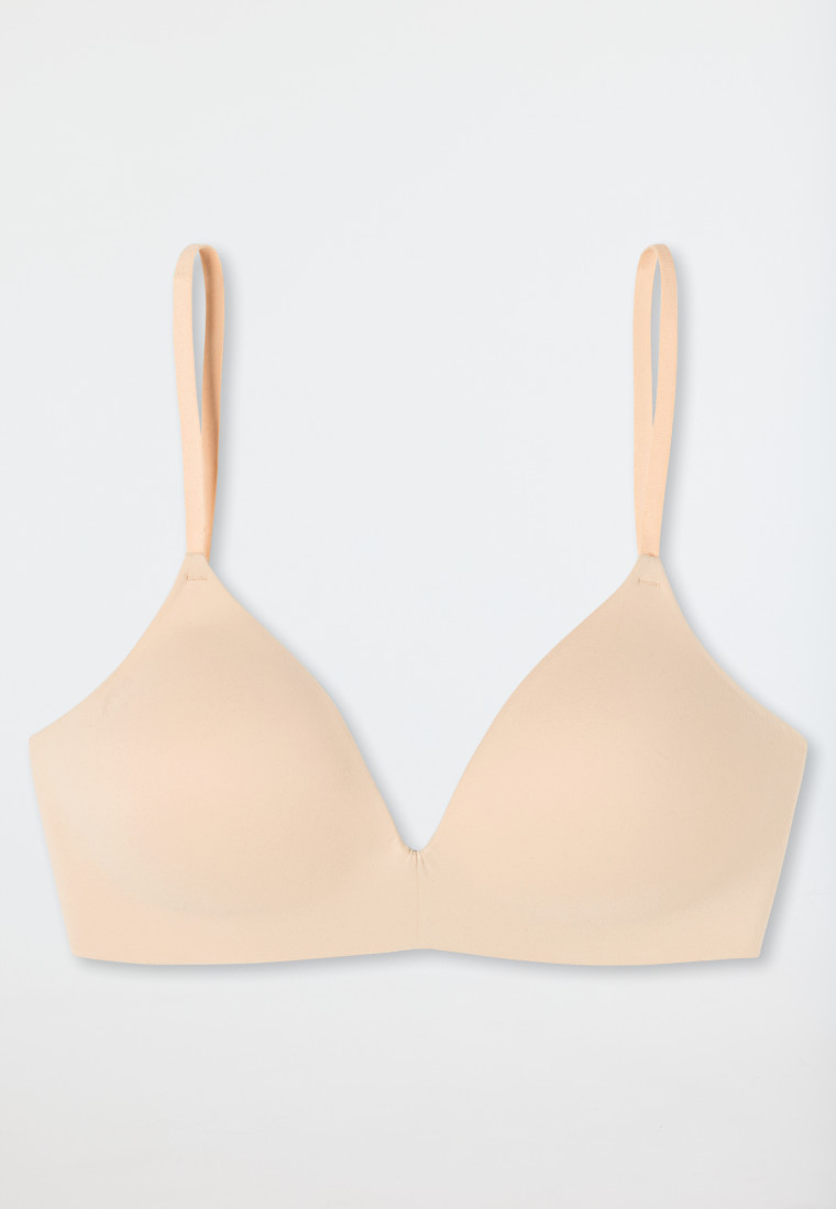 Schiesser BH ohne Bügel gepadded sand - Invisible Soft Cyber Monday