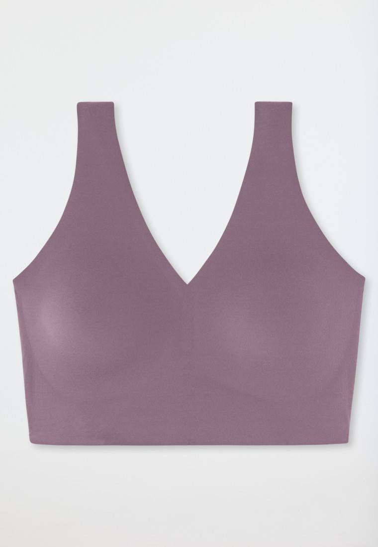 Schiesser Bustier Mikrofaser herausnehmbare Pads malve - Invisible Soft Osterangebot