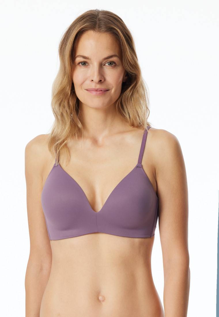 Schiesser Soft-BH gepadded ohne Bügel malve - Invisible Soft Neueste Mode