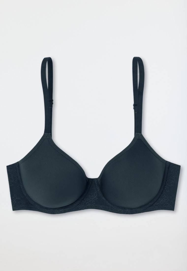 Schiesser BH mit Spacer-Schale dunkelblau - Air Super Sparpreis