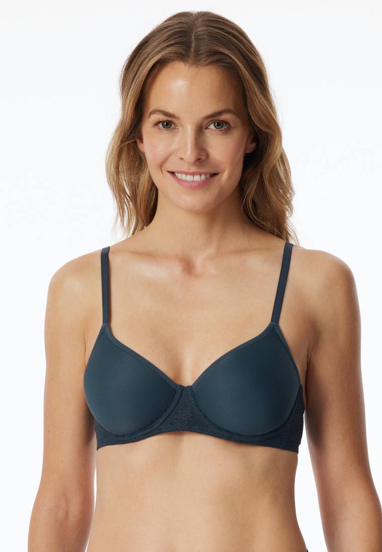 Schiesser BH mit Spacer-Schale dunkelblau - Air Super Sparpreis