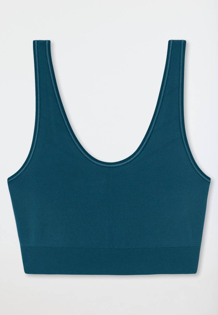 Schiesser Bustier wendbar petrol - Casual Seamless Wochenangebot