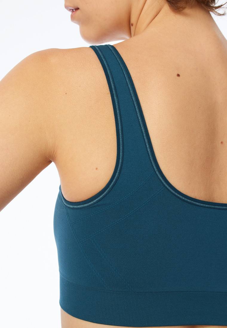 Schiesser Bustier wendbar petrol - Casual Seamless Wochenangebot
