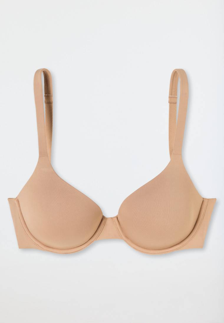 Schiesser Schalen-BH mit Bügel und gleitenden Cups maple - Unique Micro Neueste Stile