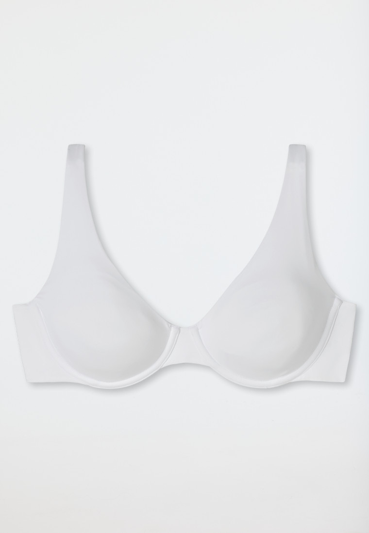 Schiesser Bügel-BH mit geformten Cups weiß - Unique Micro Zeitbegrenzte Promotion