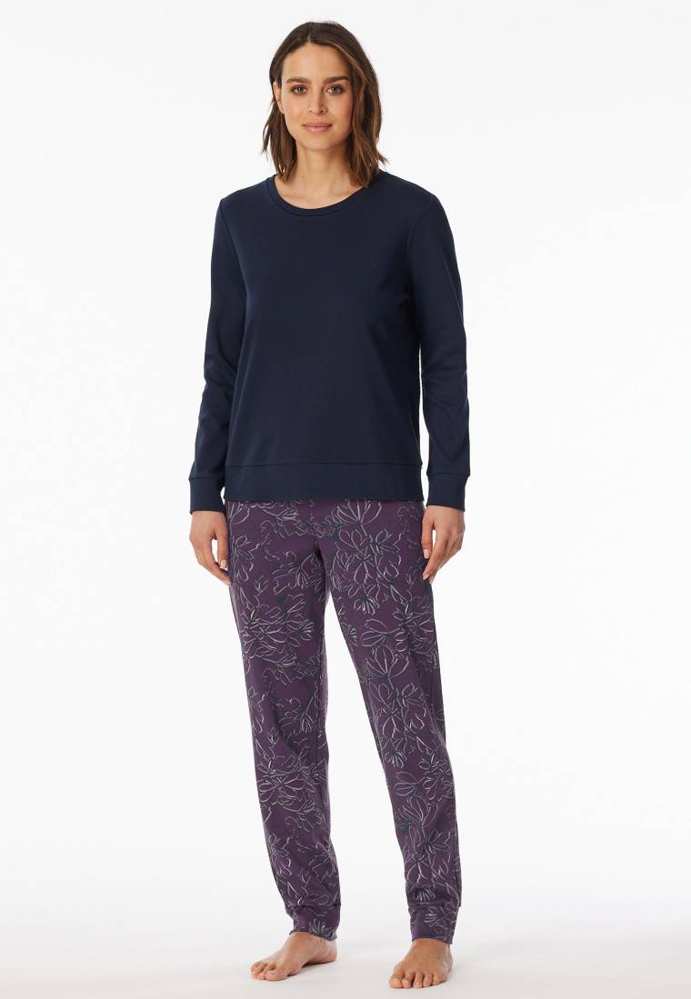 Schiesser Schlafanzug lang multicolor bedruckt - Comfort Interlock Bis zu 55% Rabatt