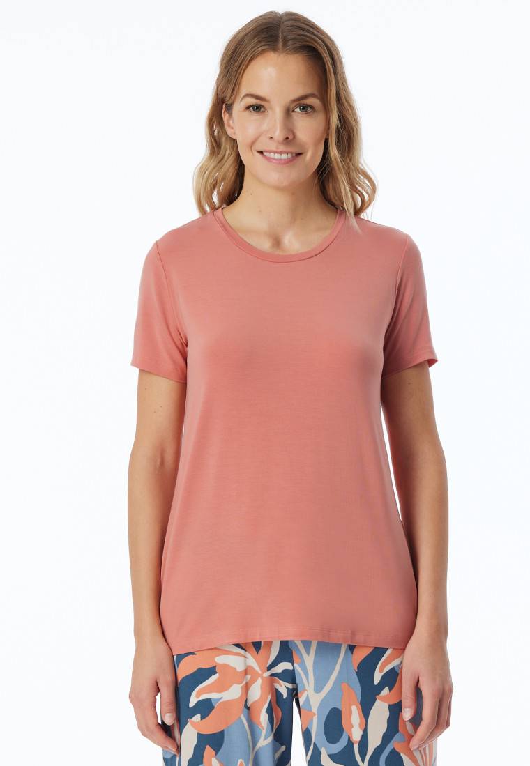Schiesser Shirt kurzarm rundhals papaya - Mix+Relax Exklusivangebot