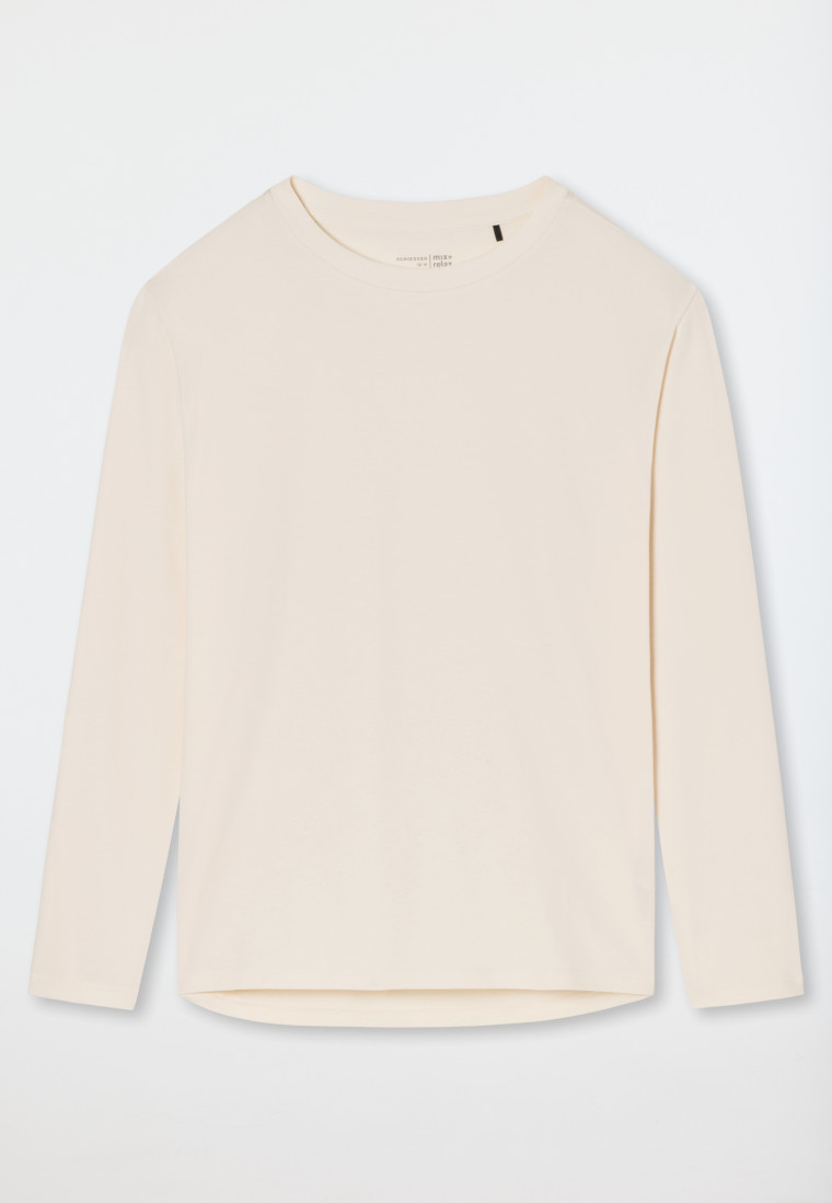 Schiesser Shirt langarm creme - Mix+Relax Weihnachtsangebot