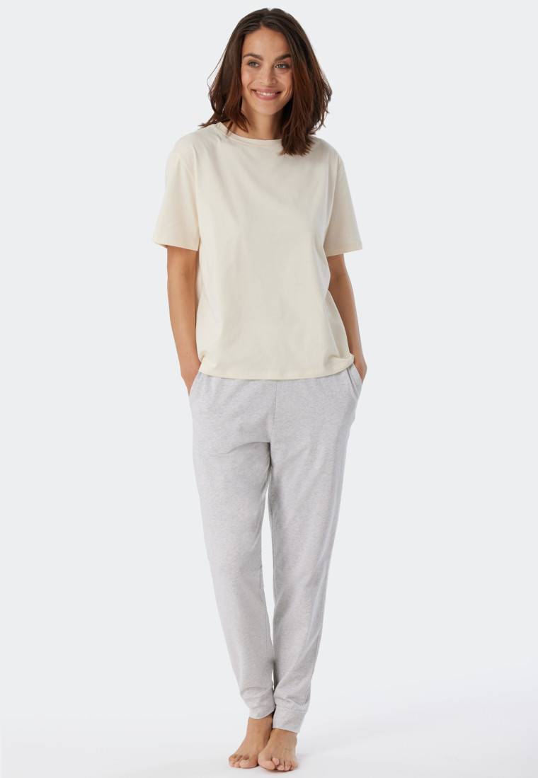 Schiesser Shirt kurzarm creme - Mix+Relax Osterangebot