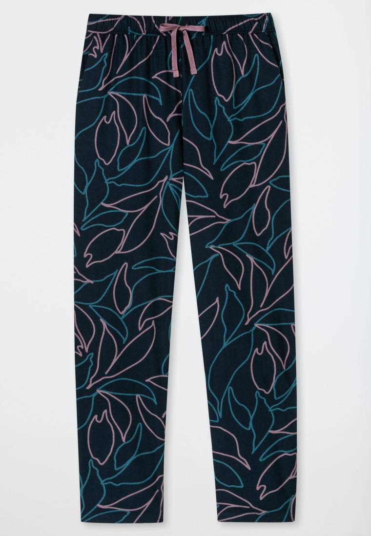 Schiesser Hose lang multicolor gemustert - Mix+Relax Große Rabatte