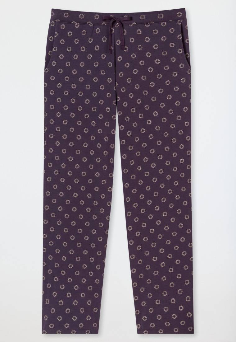 Schiesser Hose lang multicolor gemustert - Mix+Relax Riesige Ersparnisse