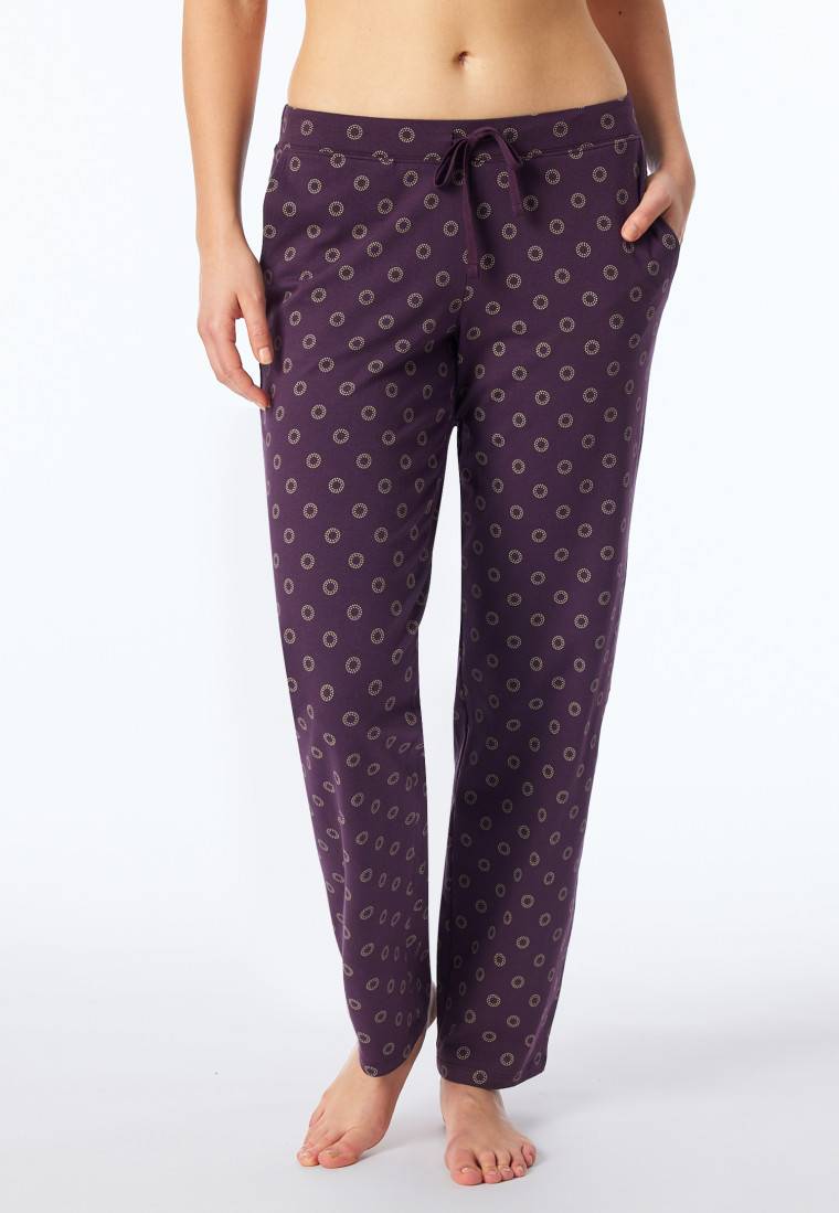 Schiesser Hose lang multicolor gemustert - Mix+Relax Riesige Ersparnisse