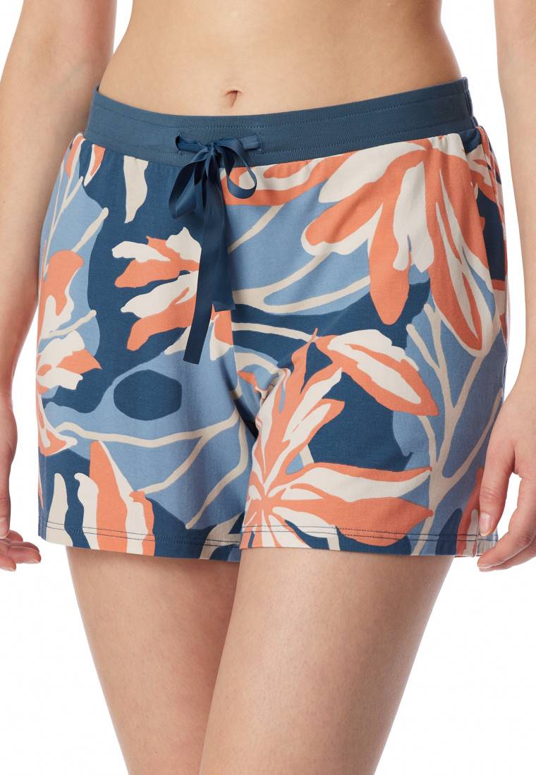 Schiesser Hose kurz Blumen multicolor - Mix+Relax Begrenzte Freigabe