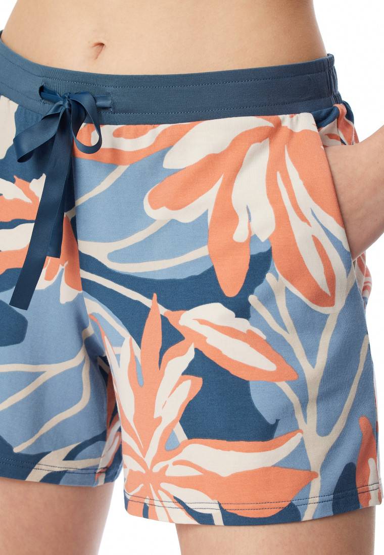 Schiesser Hose kurz Blumen multicolor - Mix+Relax Begrenzte Freigabe