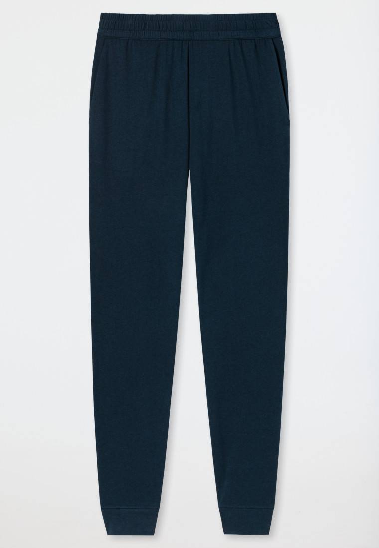 Schiesser Hose lang dunkelblau - Mix+Relax Neueste Stile