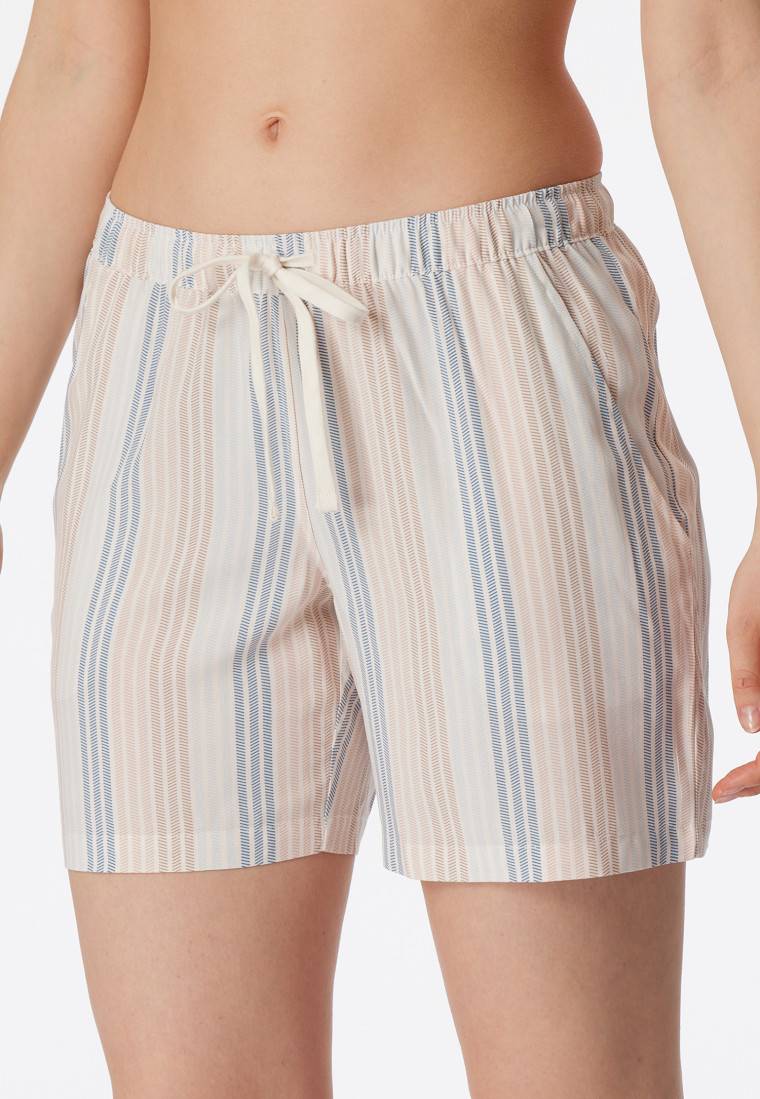 Schiesser Webhose kurz Streifen mehrfarbig - Mix+Relax Riesige Rabatte