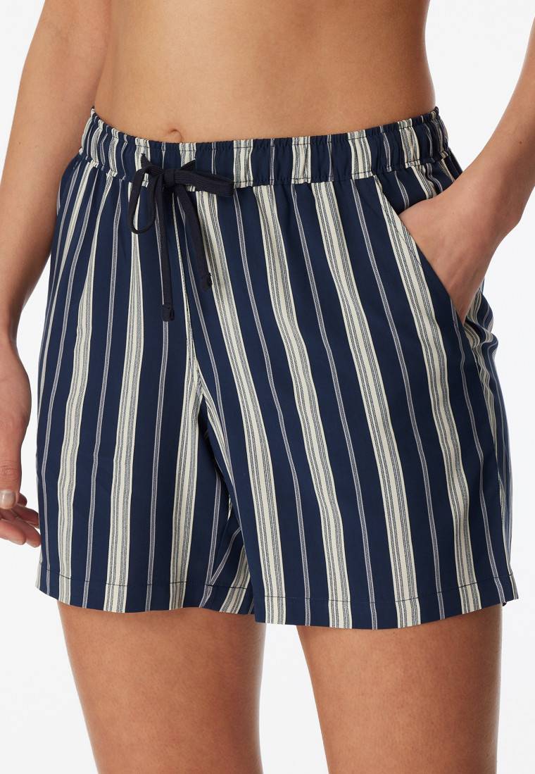Schiesser Webhose kurz Streifen mehrfarbig - Mix+Relax Kostenloser Versand international