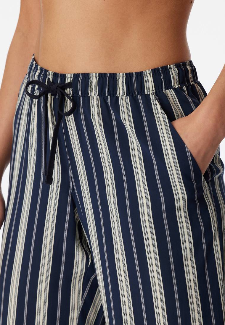 Schiesser Webhose lang Streifen mehrfarbig - Mix+Relax Fabrikladen