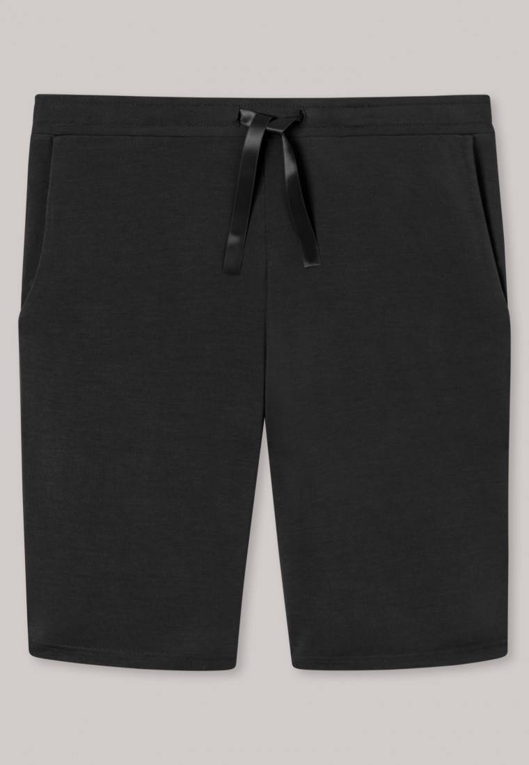 Schiesser Bermuda Modal schwarz - Mix+Relax 50% Rabatt für begrenzte Zeit