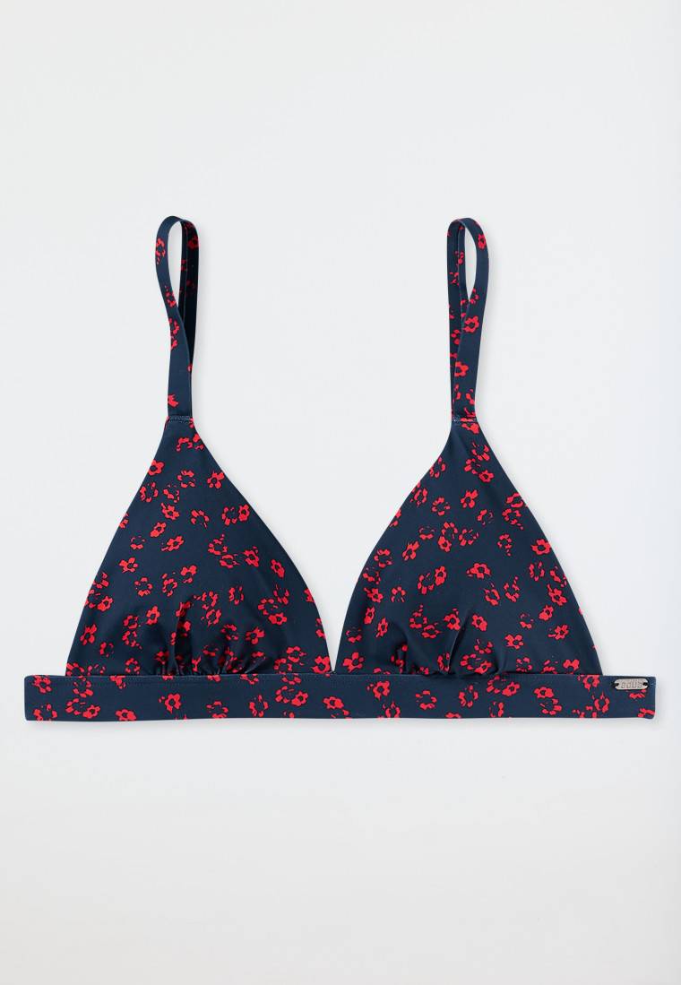 Schiesser Bikini Triangel-Top herausnehmbare Pads variable Träger multicolor - Aqua Mix & Match Günstiger Verkauf