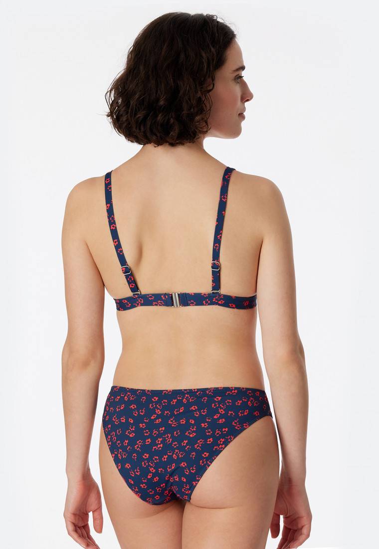 Schiesser Bikini Triangel-Top herausnehmbare Pads variable Träger multicolor - Aqua Mix & Match Günstiger Verkauf