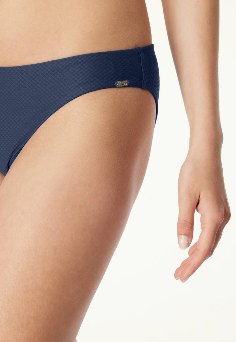Schiesser Mini-Bikinislip blau - Aqua Mix & Match Fabrikverkauf