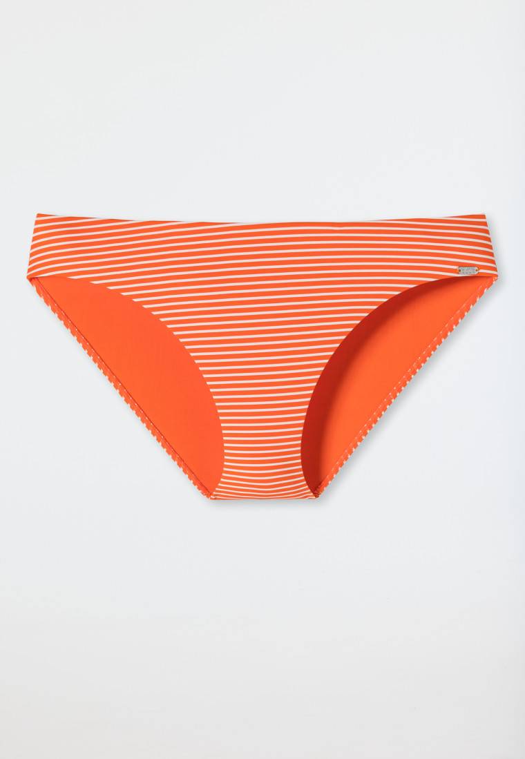 Schiesser Mini-Bikinislip Streifen orange - Mix & Match Reflections Online Shopping