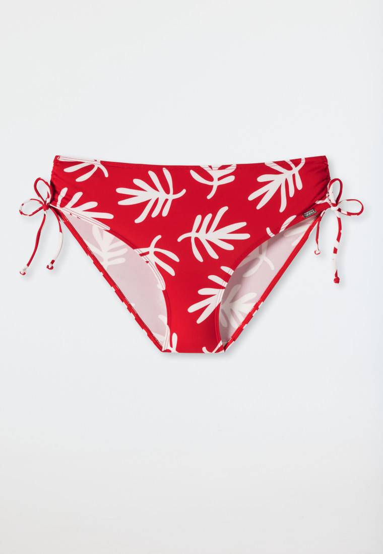 Schiesser Midi-Bikinislip verstellbare Seitenhöhen Korallen rot - Mix & Match Coral Life Exklusivangebot