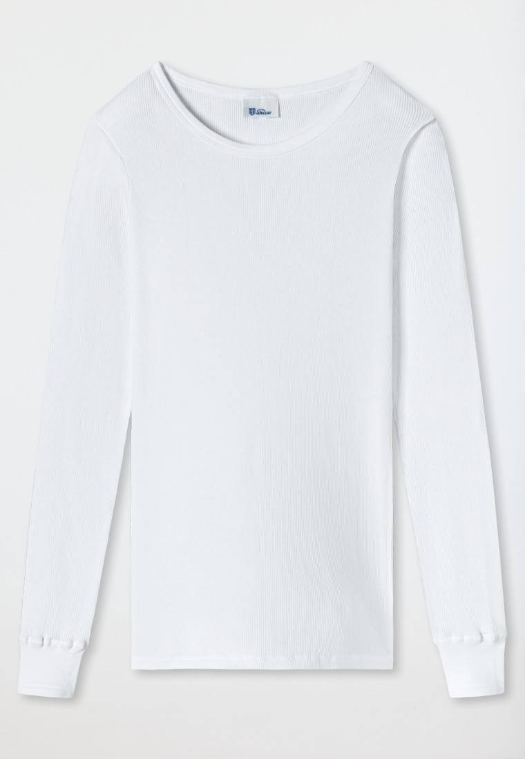 Schiesser Shirt langarm weiß - Revival Greta Black Friday