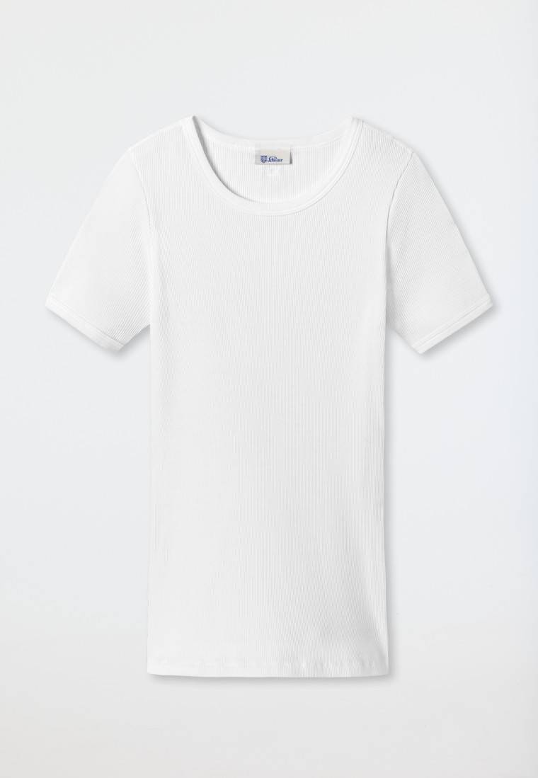 Schiesser Shirt kurzarm weiß - Revival Greta Cyber Monday