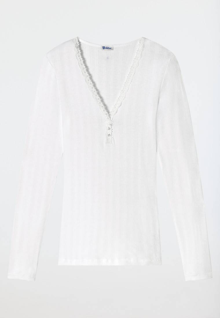 Schiesser Shirt langarm weiß - Revival Agathe Osterangebot