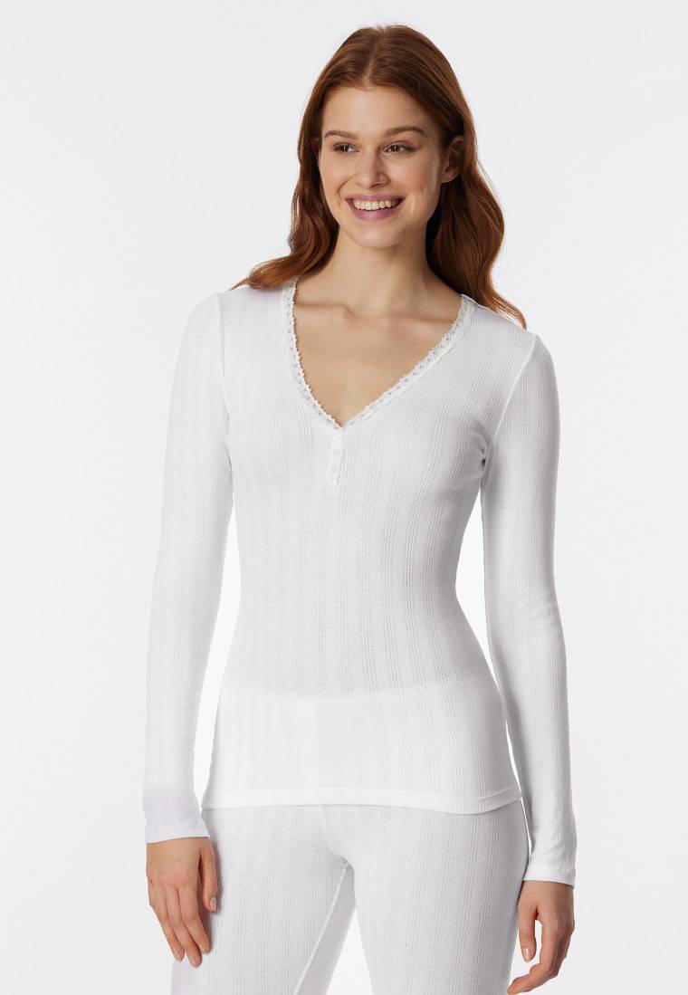Schiesser Shirt langarm weiß - Revival Agathe Osterangebot