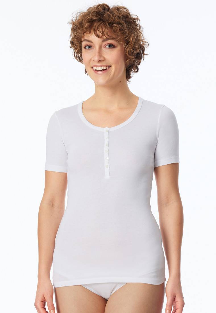 Schiesser Shirt kurzarm weiß - Revival Berta Blitzangebot