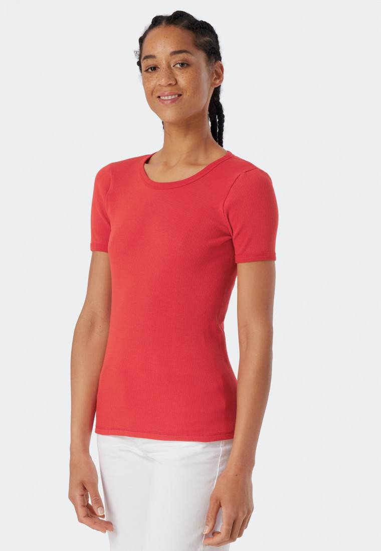 Schiesser Shirt kurzarm rot - Revival Greta Neuheiten