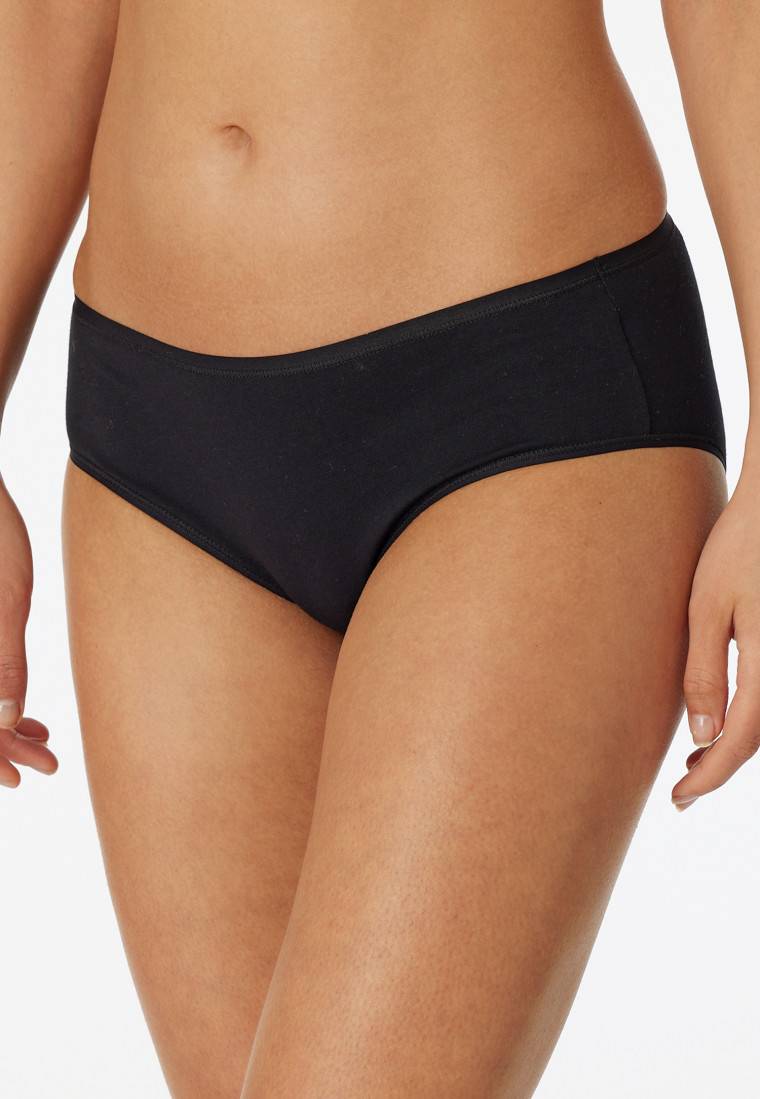 Schiesser Hipster 2er-Pack Organic Cotton schwarz - 95/5 Wochenangebot