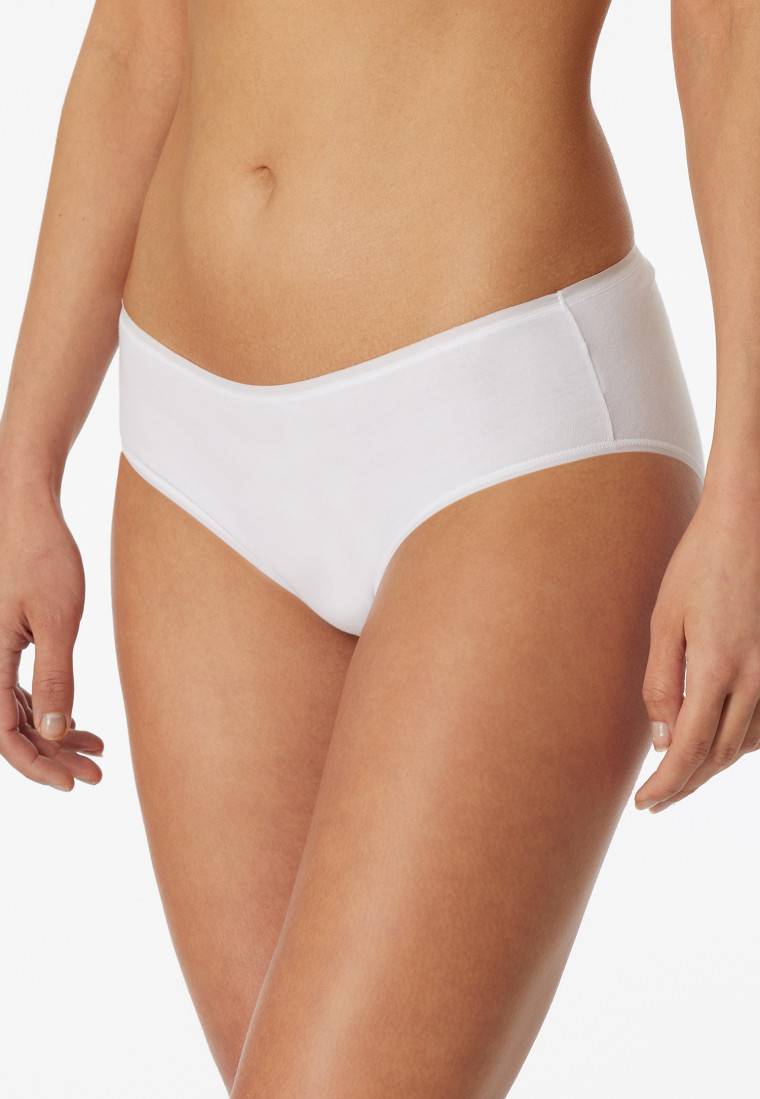 Schiesser Hipster 2er-Pack Organic Cotton weiß - 95/5 Nur für heute