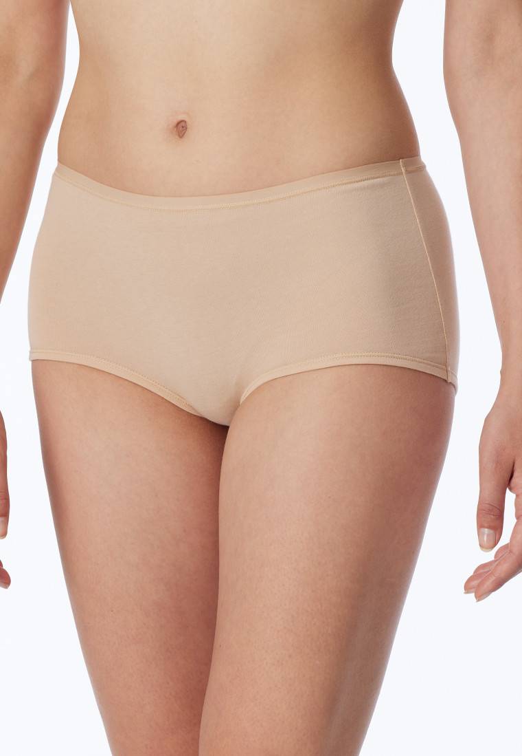 Schiesser Shorts 2er-Pack Organic Cotton sand - 95/5 Vierteljährliche Förderung