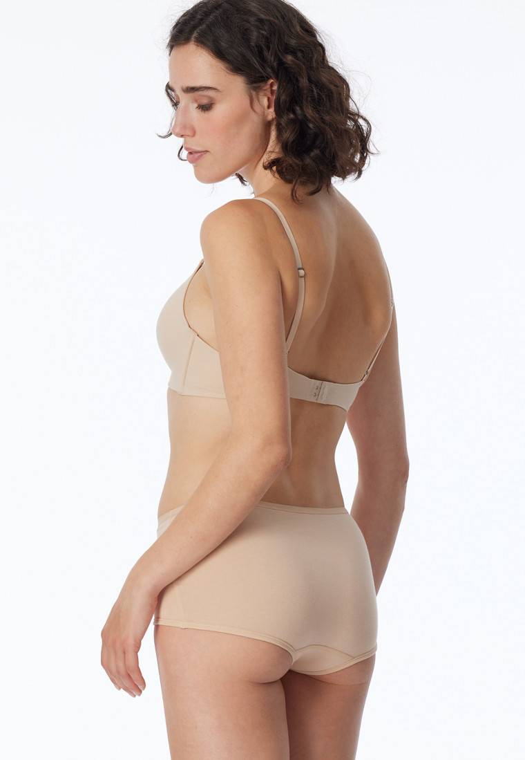 Schiesser Shorts 2er-Pack Organic Cotton sand - 95/5 Vierteljährliche Förderung